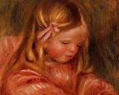 皮埃尔 奥古斯特 雷诺阿 : Claude Renoir Playing with Dominos